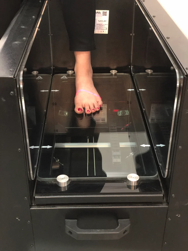 اسکنر سه بعدی پا - فوت اسکنر سه بعدی 